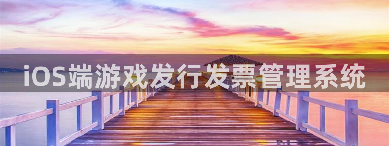 庄闲是什么赌法：iOS端游戏发行发票管理系统