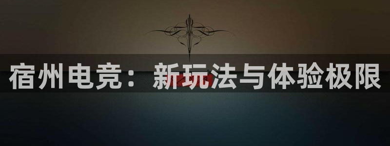 庄闲游戏买对面：宿州电竞：新玩法与体验极限