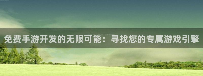 庄闲游戏代理：免费手游开发的无限可能：寻找您的专属游戏引擎