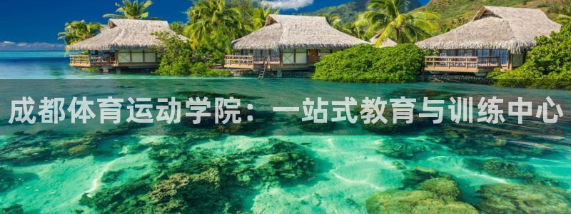 betway西汉姆官网：成都体育运动学院：一站式教育与训练中心